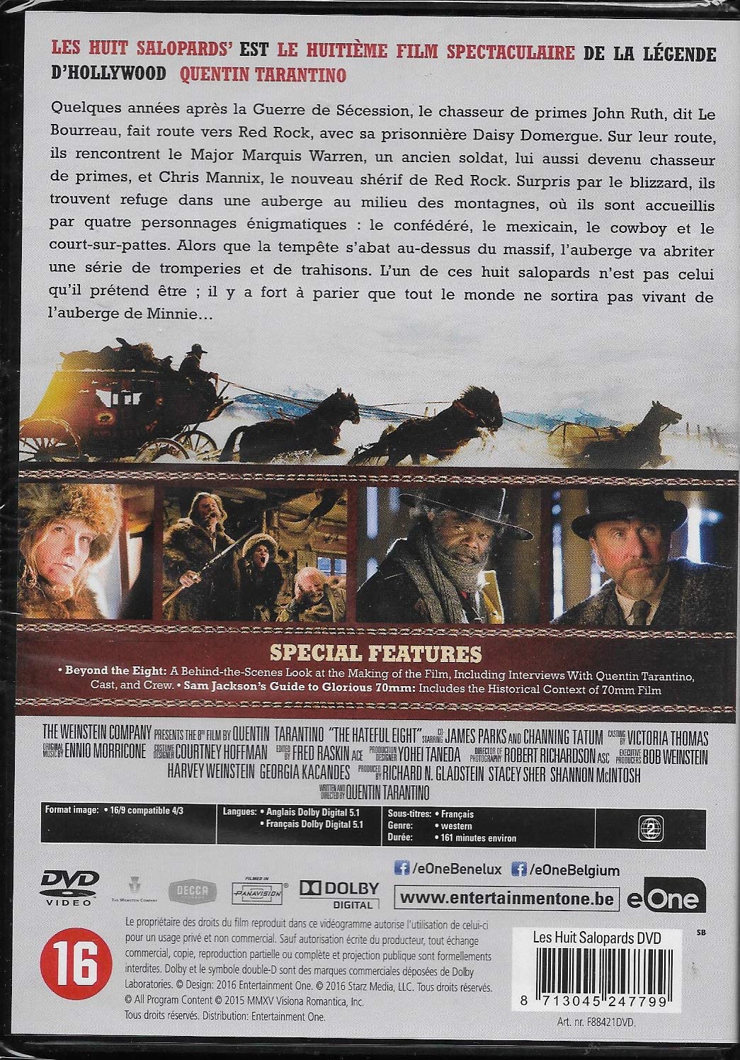 DVD - Les Huit Salopards (1 DVD