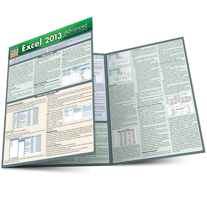 Excel 2013 Advanced (Quick Study Computer)