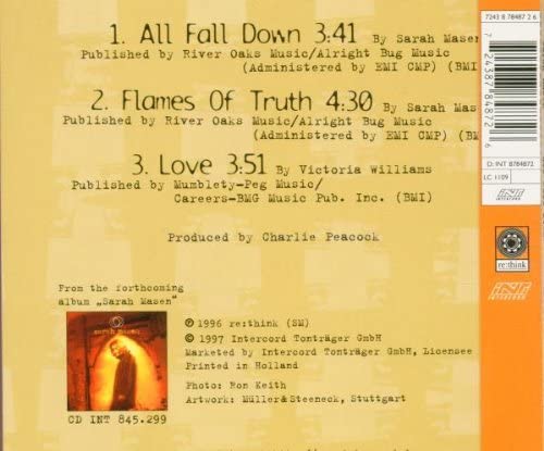 Sarah Masen: All Fall Down