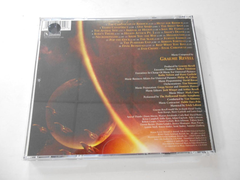 The Chronicles of Riddick Soundtrack