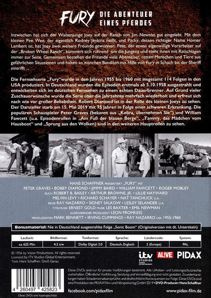 Fury - Die Abenteuer eines Pferdes. Vol.2, 4 DVD