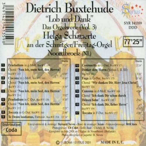 Integrale De L'oeuvre D'orgue