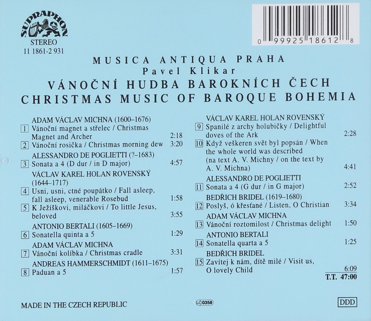 Musica Antiqua Praha: Christmas Music of Bohemian Baroque