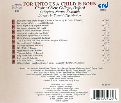 For Unto Us a Child Is Born