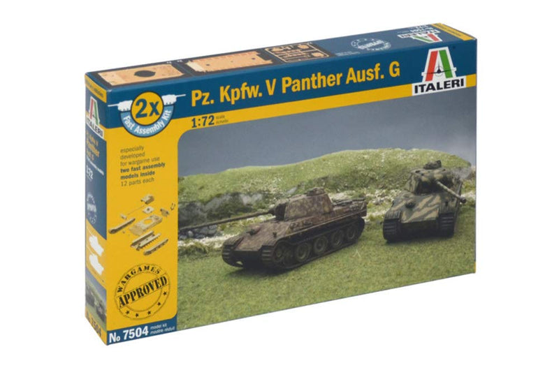 Italeri 7504S Armoured Combat. V Panther Type G