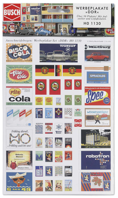 Ho Advertisement Sign Set