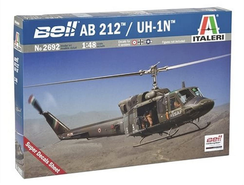 Italeri 510002692 – 1: 48 AB 212/UH 1 N Helicopter