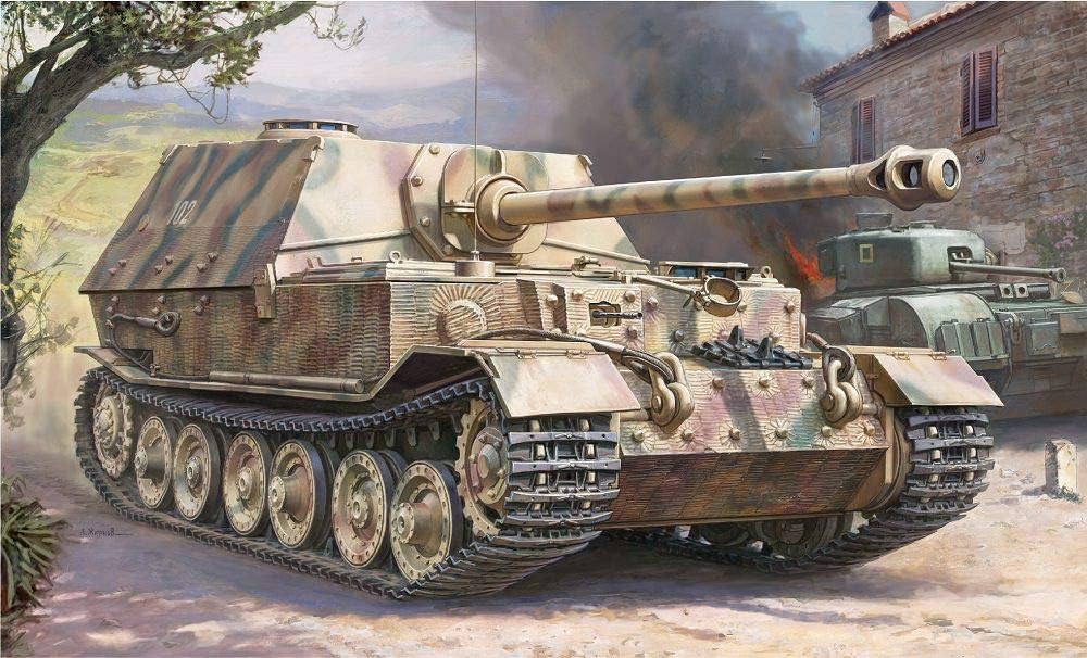 Zvezda Model Kit 3659 German Tank Destroyer Elefant SD.KFZ.184