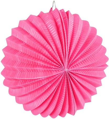 Boland 42036 – Balloon Lantern Plain Pack of 12 Size 22 cm 6 Assorted Colours Paper Lantern Red Yellow Pink Green Orange Blue Lantern Birthday Lantern Train Hanging Decoration