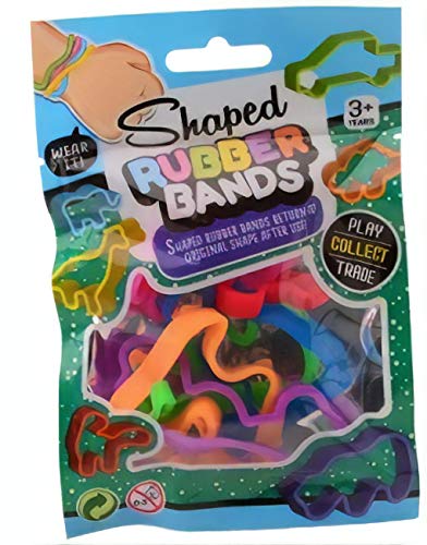 Rubber Bands Wilde Dieren 6st.