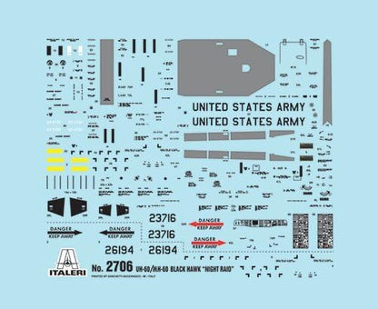 Italeri  510002706 – 1:48 UH-60A Black Hawk Night Raid