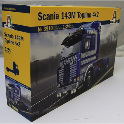 Italeri 3910 - 1:24 Scania Topline 4x2, 143 m, Vehicles