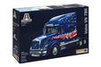 Italeri 3982S 1:24 Tractor Volvo VN 780 (3 Ejes) -réplica Fiel, modelismo, Hobby, encolado, Kit de plástico, Montaje, Color Silver (3892