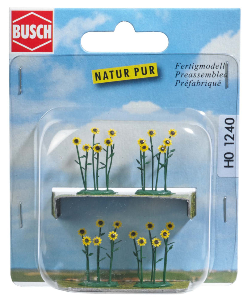 Busch 1240 – 24 Sunflower, fully assembled to Vehicle