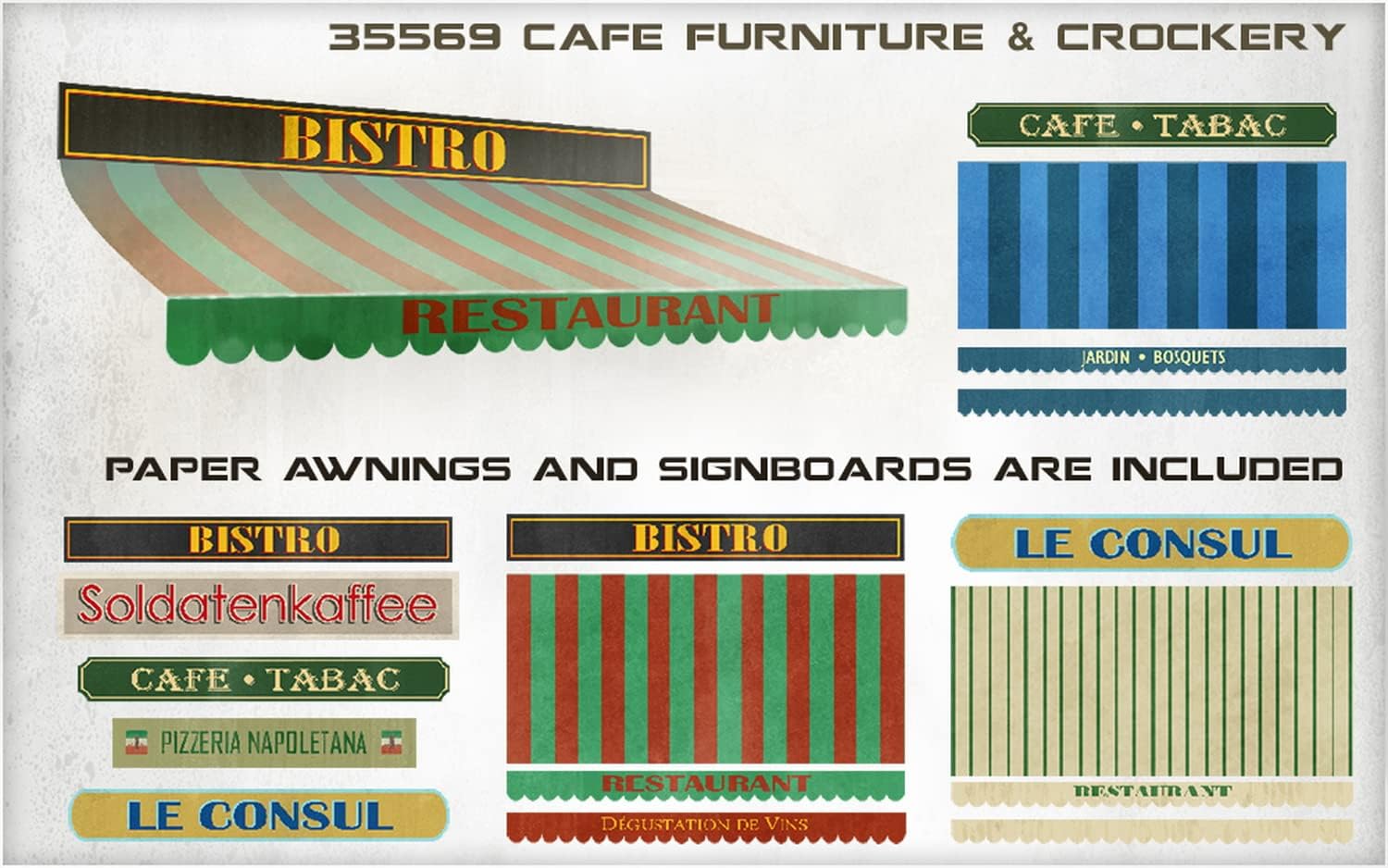 Miniart MIN35569 Model Kit, Various, Small