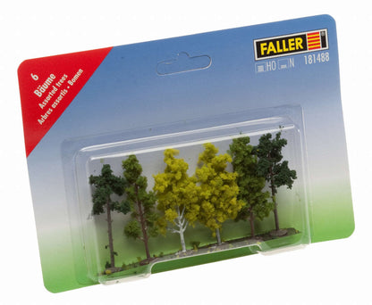 181488 - Faller - Bäume sortiert 6 cm (6 Stc.