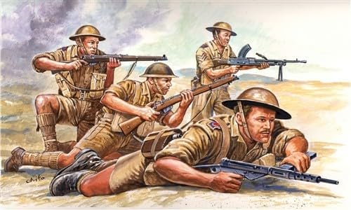 Italeri 1: 72 510006077 – WW2 8 British Army