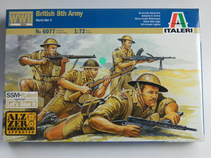 Italeri 1: 72 510006077 – WW2 8 British Army