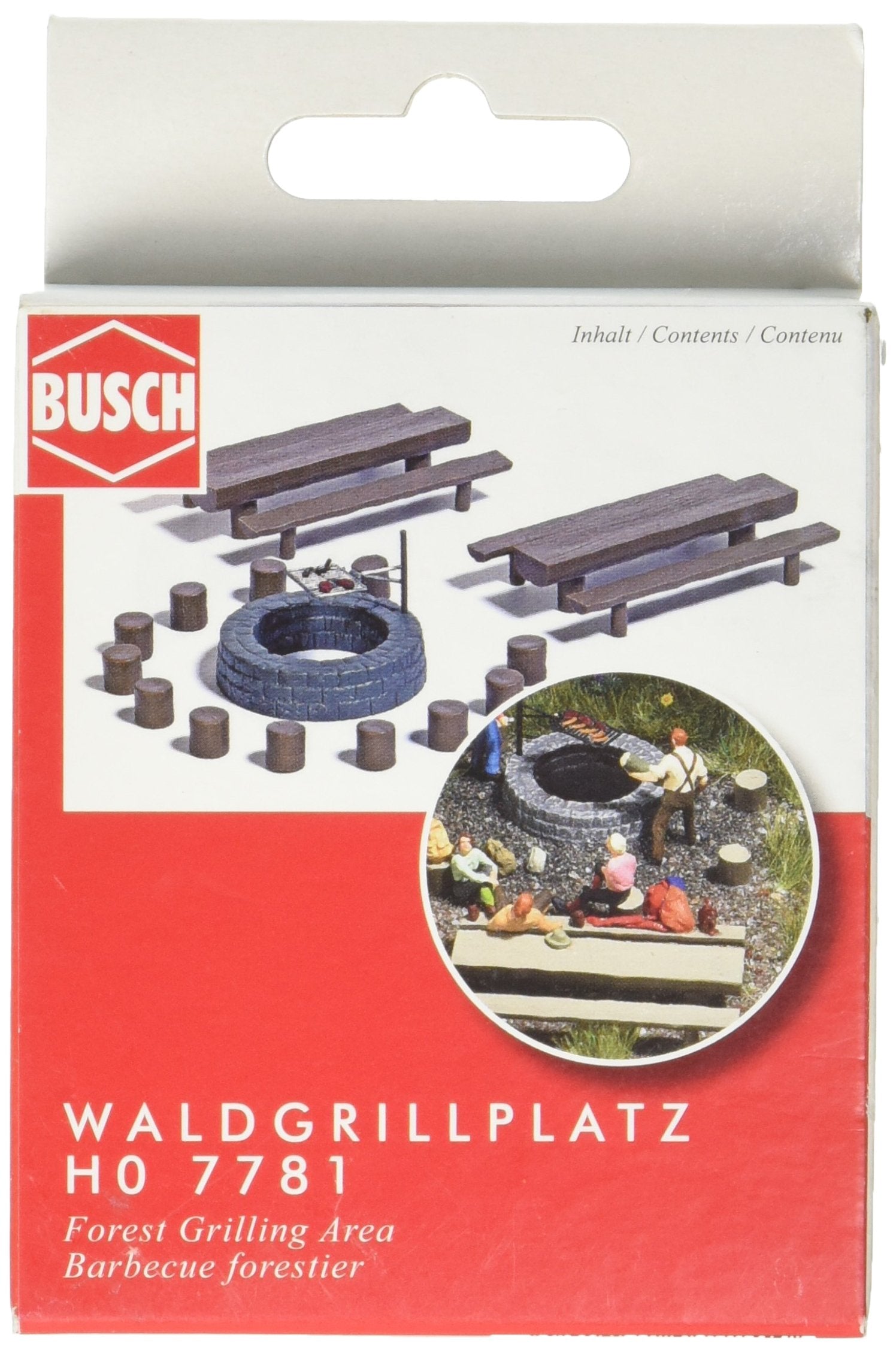 Busch 7781 Forest Grilling Area HO Scenery Scale Model