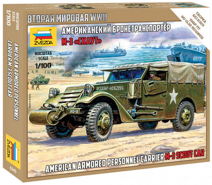 Zvezda - M-3 Scout Car (12/19) * (Zve6245