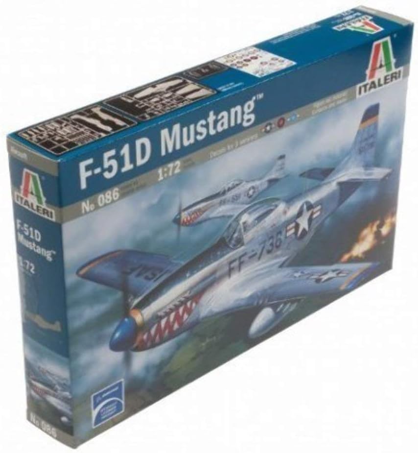 Italeri 1/72 F-51d Mustang # 086