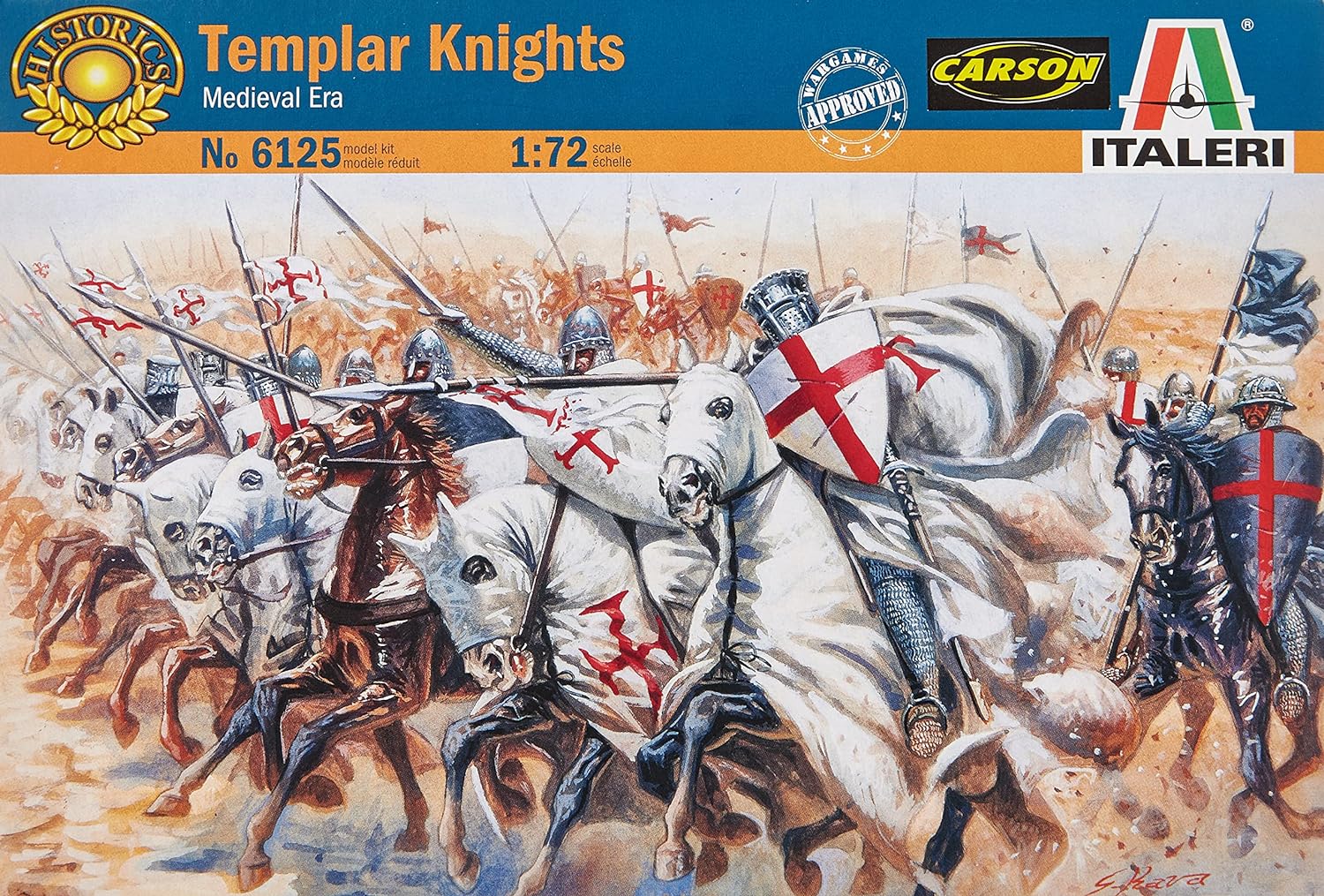 Italeri 1:72 - Templar Knights (medieval Era)