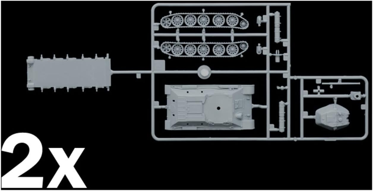 Italeri 1: 72 7523 T 34/76 M42 Vehicle