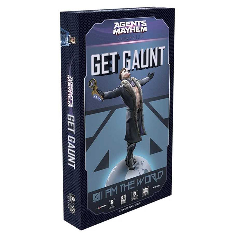Academy Games | Agents of Mayhem Pride of Babylon Get Gaunt Expansion | Board Game | Ages 13 And Up | 2-4 Players | English Version