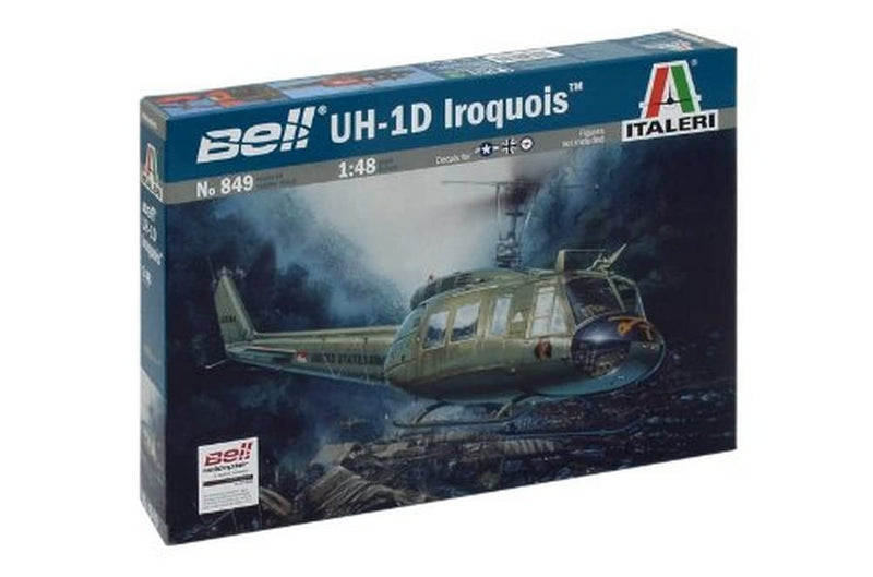 Italeri- Bell UH-1D Iroquois Model Kit Militär (I849