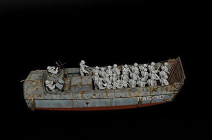 Italeri IT6524 6524S 1/35 LCVP w/US Infantry Model KIT, Unpainted, Arial Toys & Games Ltd329