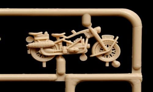 Italeri 510006121 – 1:72 WWII German Motorcycles