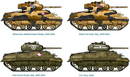 Italeri 510007511 – Tank – 1:72 M4A2 Sherman III