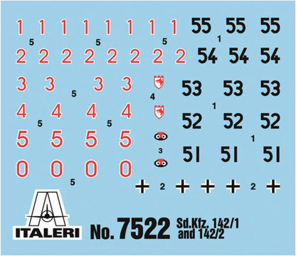 Italeri 7522 – 1: 72 Sd. Kfz 142/1 Storm GESCH. III