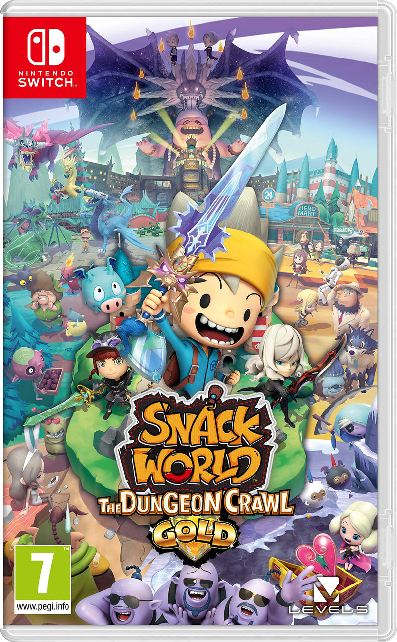Snack World: The Dungeon Crawl - Gold /Switch