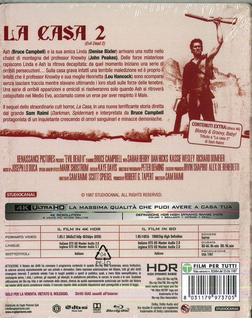 Casa 2 (La) (Blu-Ray 4K+Blu-Ray+Card