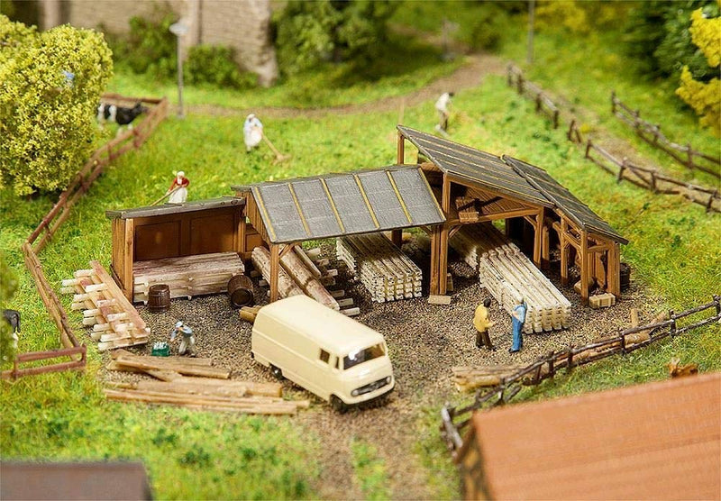 Faller FA 232373 Wood Storage Sheds