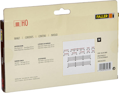 FALLER 180435 - Absperrzäune