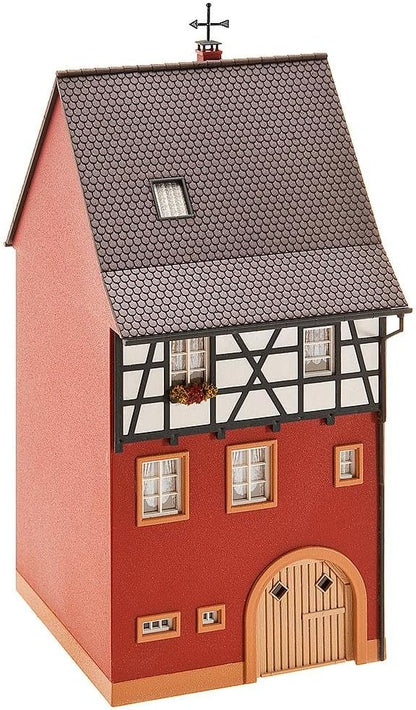 Faller - Edificio de Negocios y oficinas de modelismo ferroviario H0 (17.5x8x7.5 cm) (F130498