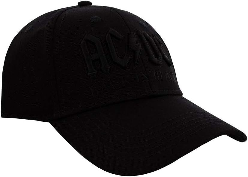 AC/DC Unisex Baseball Cap Back in Black