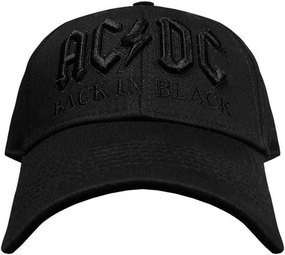 AC/DC Unisex Baseball Cap Back in Black