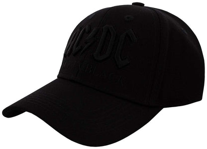 AC/DC Unisex Baseball Cap Back in Black