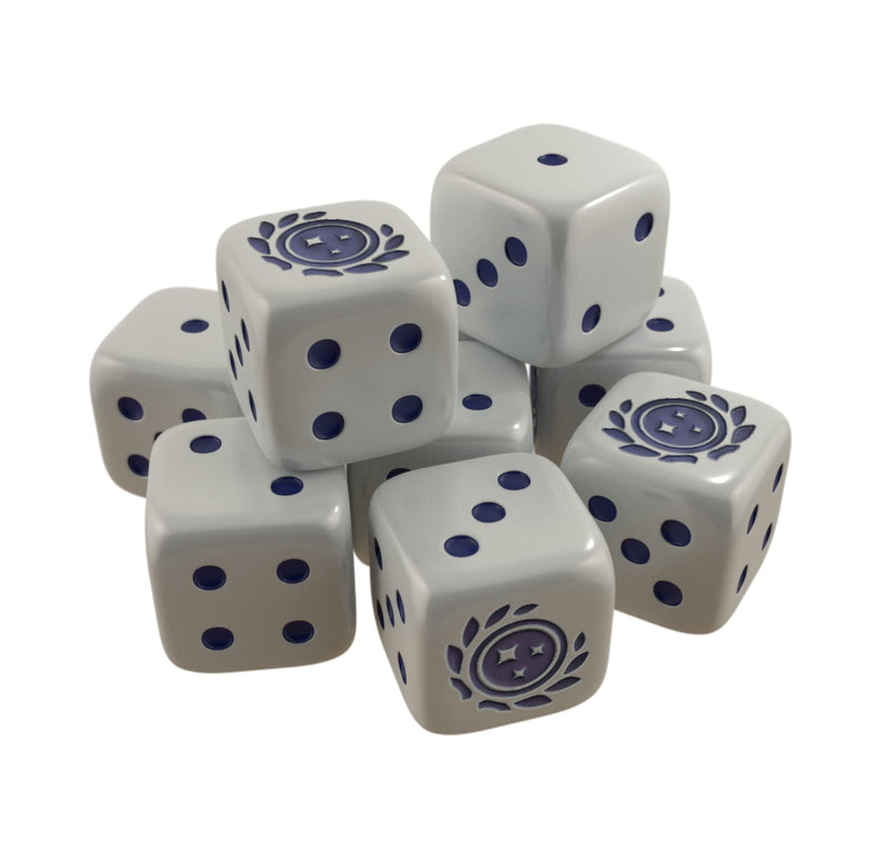Gale force Nine LLC GFNST006 Federation Expansion (9 Dice): Star Trek Ascendancy, Multicoloured