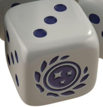 Gale force Nine LLC GFNST006 Federation Expansion (9 Dice): Star Trek Ascendancy, Multicoloured