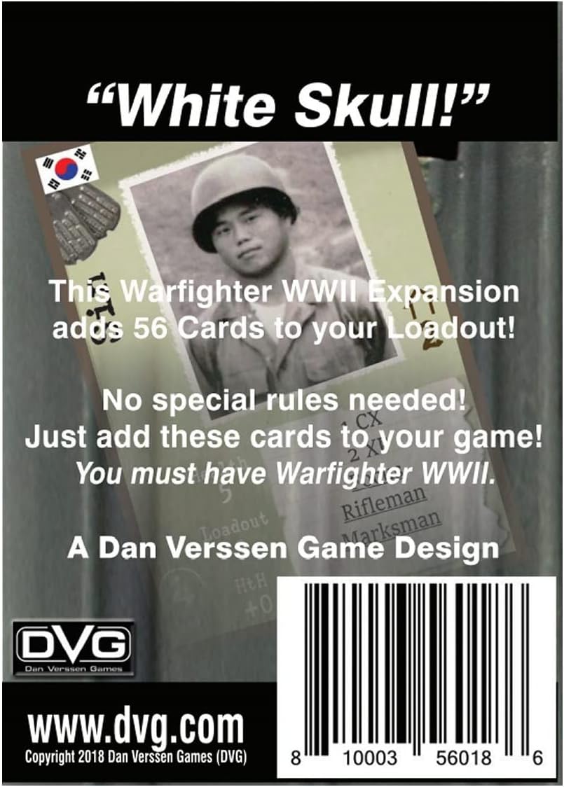 Warfighter: Expansion #30 - Corea del Sur #2 para DVG Warfighter WWII Tactical Board Game