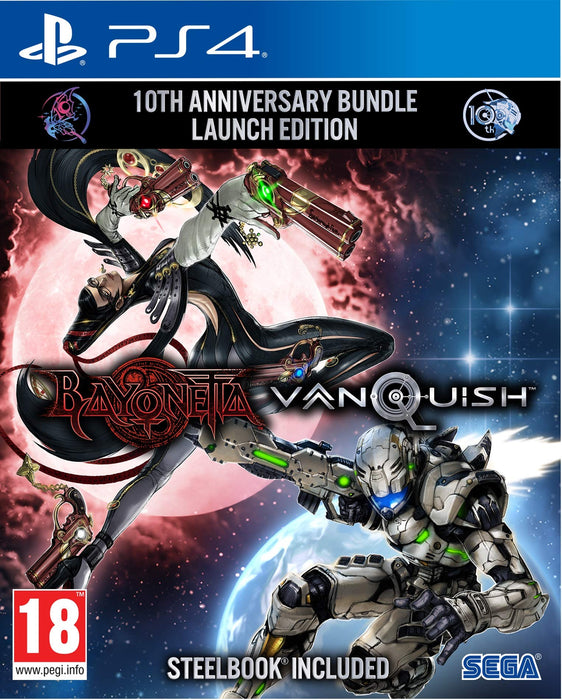 Sega Bayonetta & Vanquish - 10th Anniversary Bundle - Launch Edition (Steelbook) (PS4)
