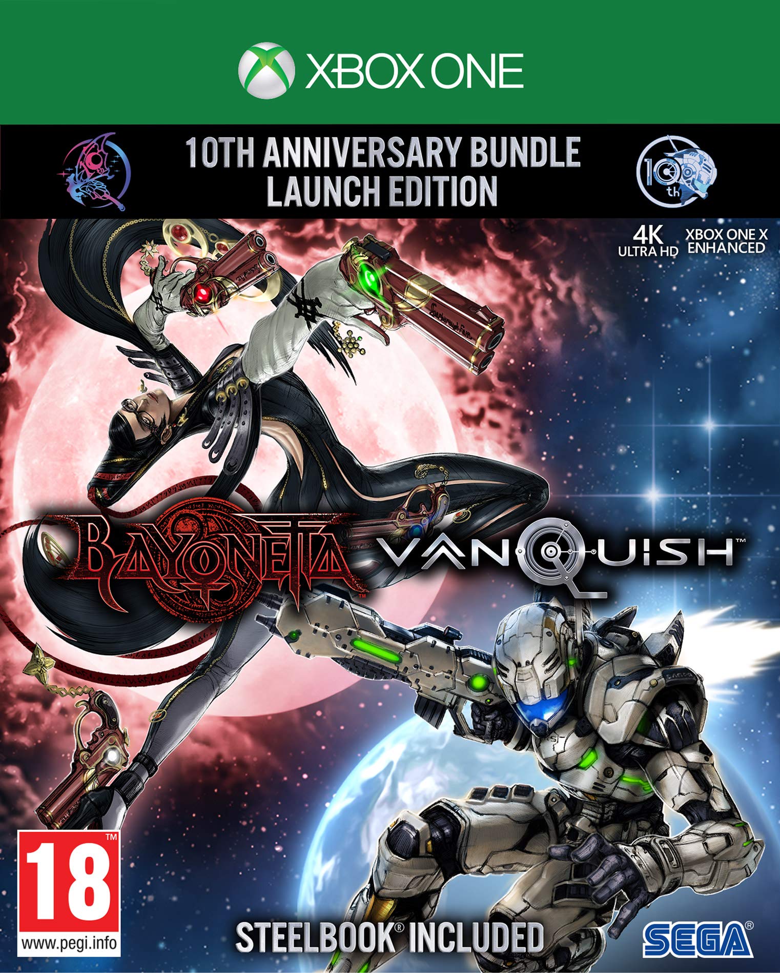 Bayonetta & Vanquish Double Pack - Limited 10th Anniversary Edition (Xbox One)