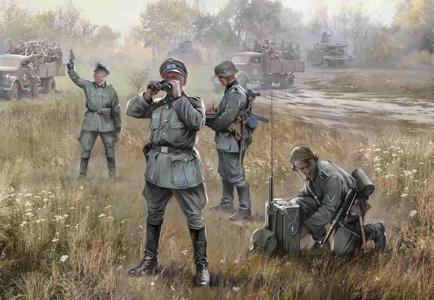 Zvezda - German General Staff 2GM, Z6133, Not specified