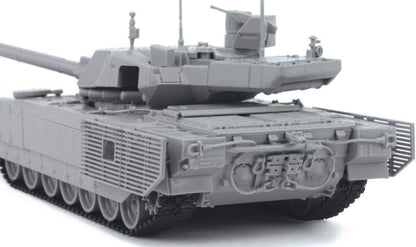 Zvezda 5056 Army 500785056-1:72 T-14 Armata Russian Battle Tank, Stand Model Building, Hobby, Crafts, Plastic Kit, Unvarnished, Mittel
