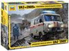Zvezda 43002 500043002-1:43 UAZ 3909 Emergency Service-Plastic Model Assembly-Kit-for Beginners-Detailed, Unvarnished