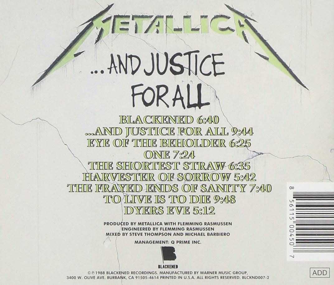 ...And Justice For All